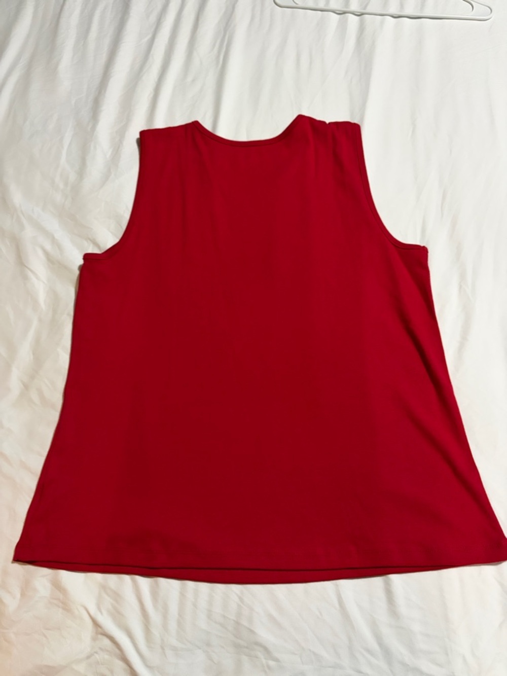White Stag Women’s Bright Red Scoop Neck Tank - Picture 4 of 4
